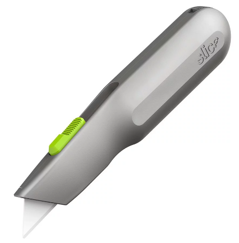 Slice Auto-Retractable Metal-Handle Utility Knife