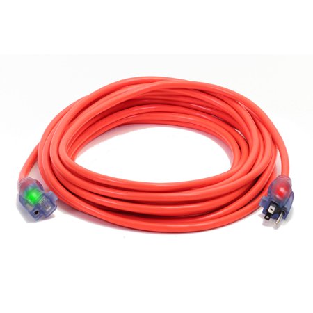 Pro Glo® 12/3 SJTW Lighted Extension Cord with CGM