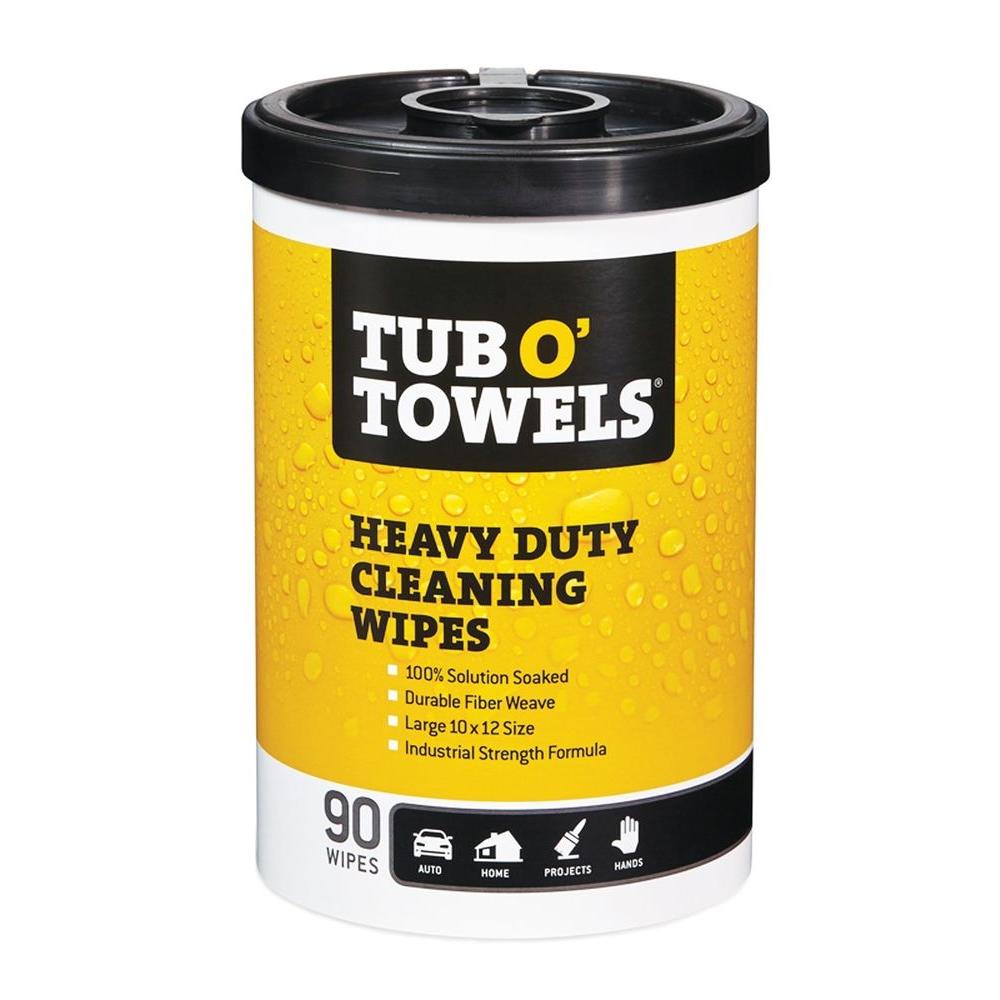 Tub O' Towels Multi Purpose Towels, 90-count, 6 tubs/case
