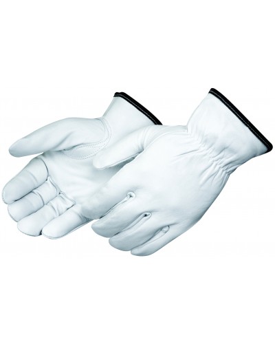 Premium Grain Goatskin Driver Glove, L