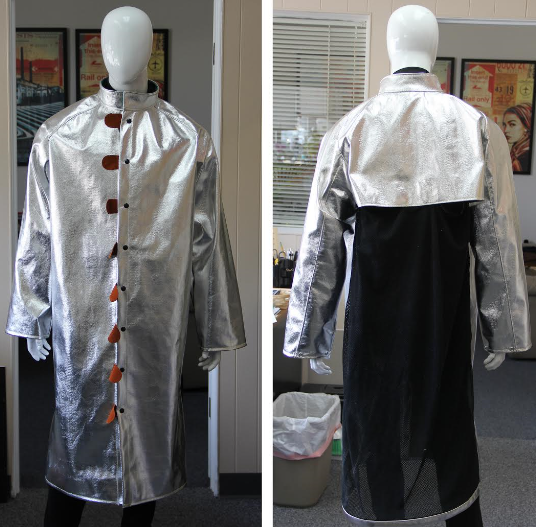 50" Aluminized Coat, Vented Back XL