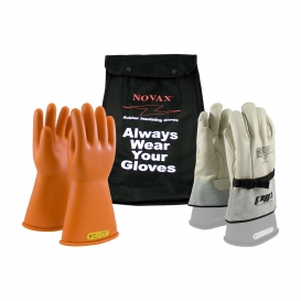 NOVAX, Insulating Glove Kit, Class 2, 14 In., Orange 10