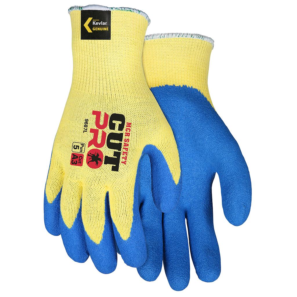 [A-9687] 10 Gauge Kevlar® Latex Palm Glove