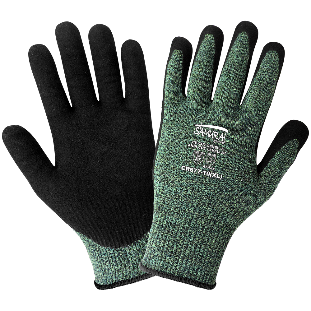 [A-6583-07] Samurai Glove® - Performance Cut Resistant Dipped Gloves, A7