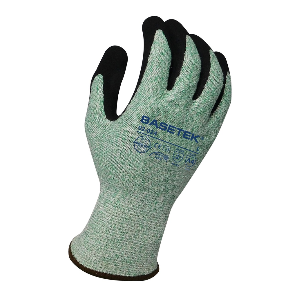 [A-6589BT] 13 Gauge Basetek® Cut Resistant Nitrile A4