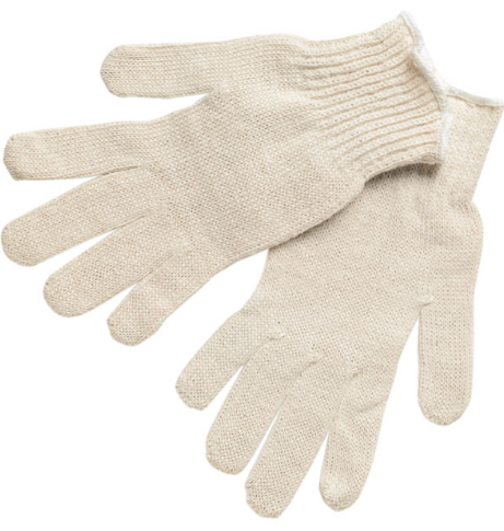 [A-9638M] 7 Gauge Economy Weight String Knit Glove