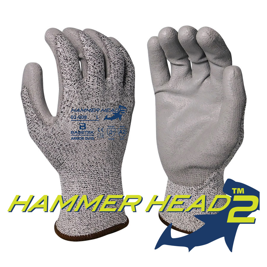 [A-6830-02CR] 13 Gauge HDPE Basetek Cut Resistant Glove