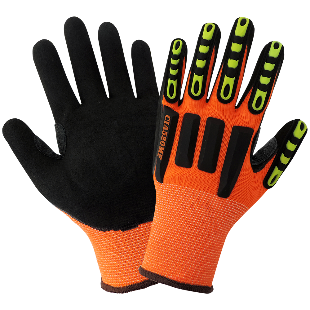 [A-CIA520MF] Vise Gripster CIA High-Visibility Impact Protection Gloves