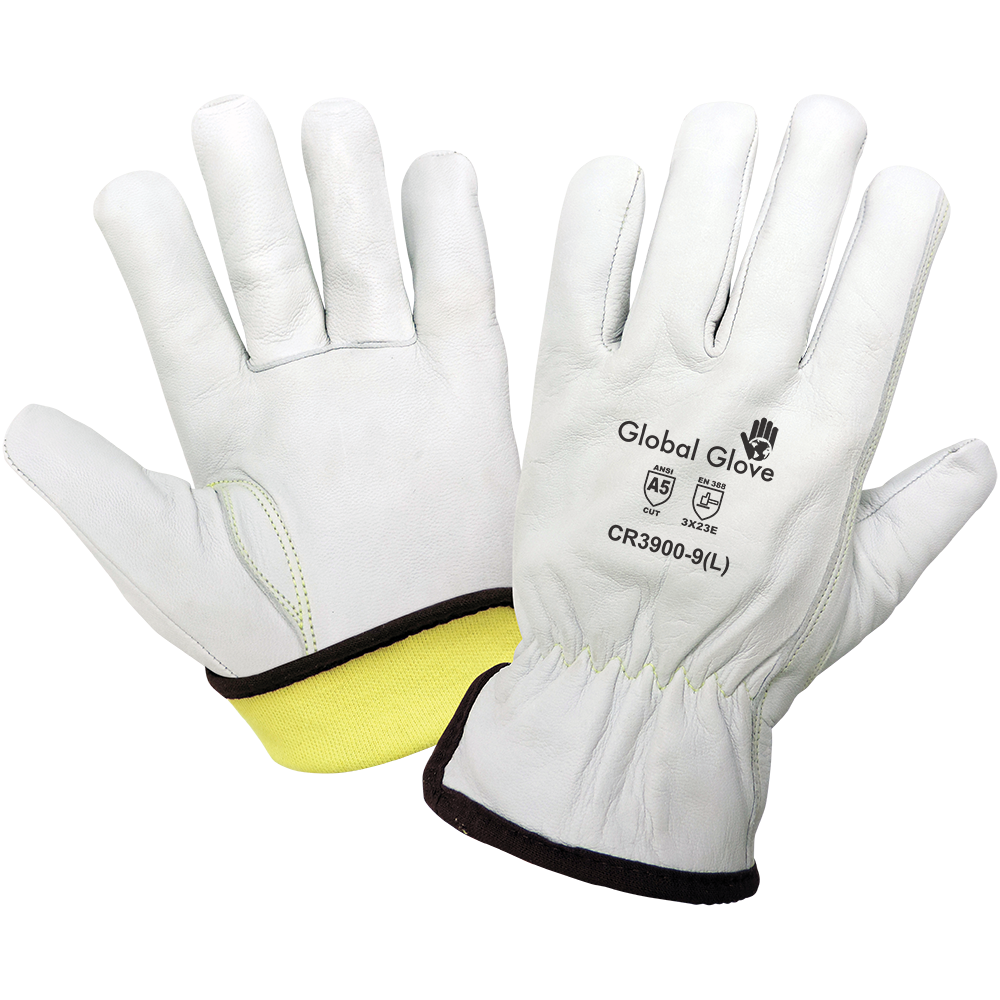 [A-CR3900] Cut Resistant Grain Goatskin Gloves