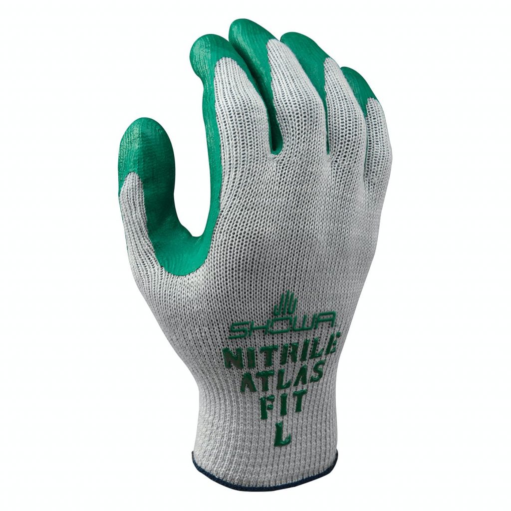 [A-AF350] 10 Gauge ATLAS Fit Nitrile Dipped Glove