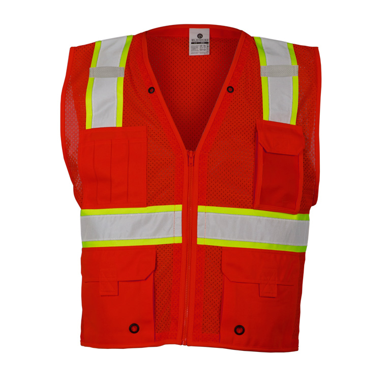 [SA-B103] Enhanced Visibility Multi-Pocket Mesh Vest