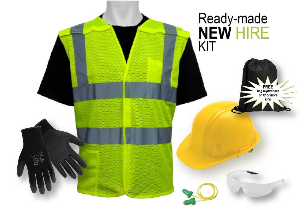 New Hire Safety Kit with Break Away Vest