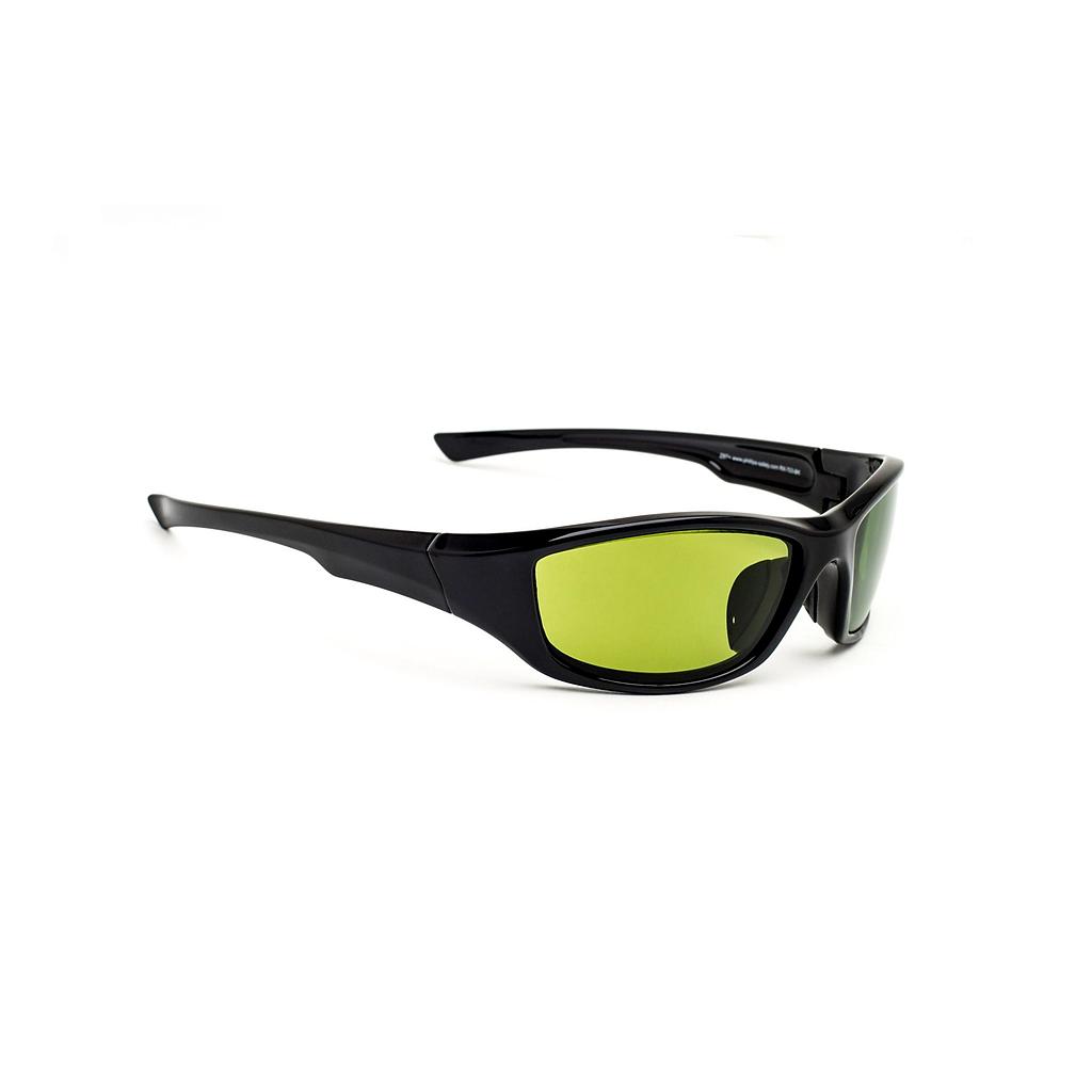 Black Torching Welding Safety Glass, Green Shade 8.0