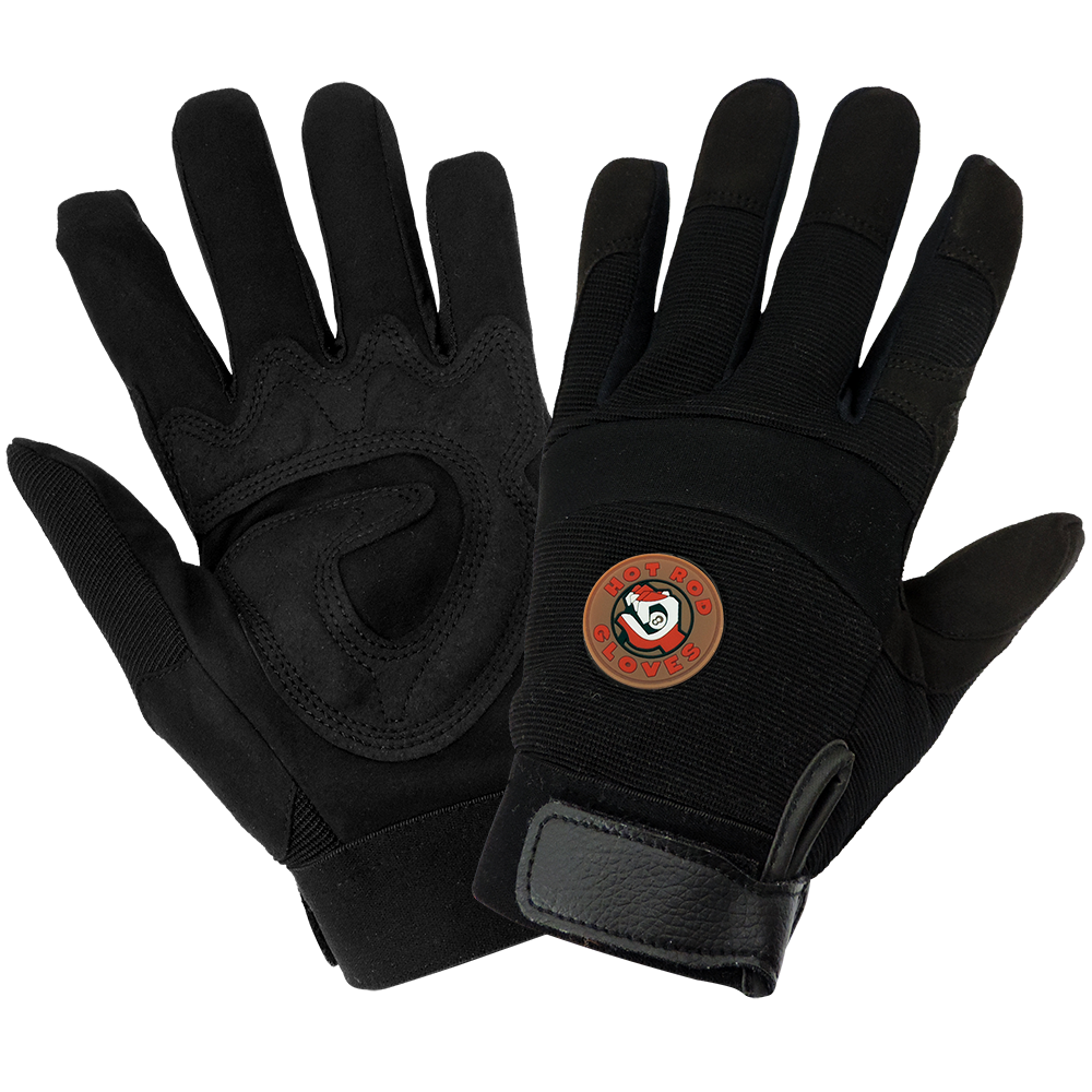 [A-HR9000] Hot Rod Gloves® Synthetic Leather Mechanics Style Gloves