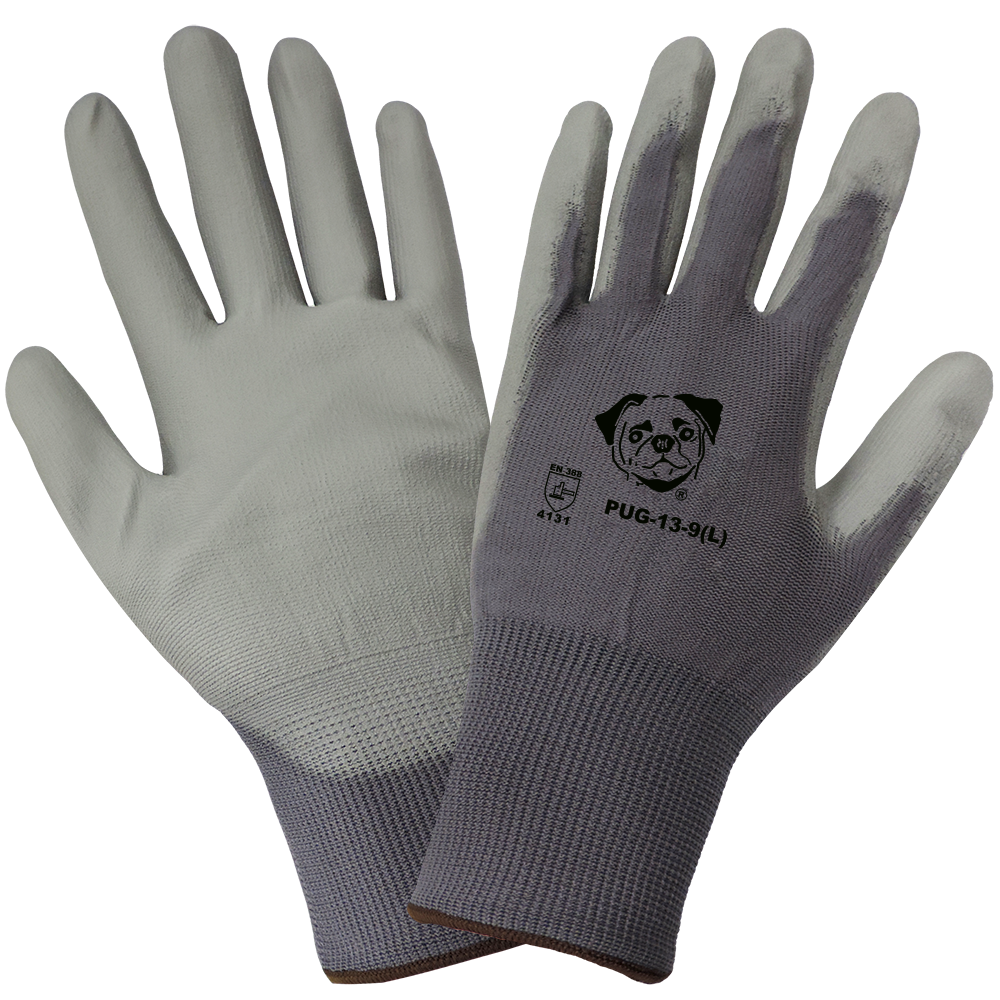 [A-641] 13 Gauge Polyurethane Coated Gloves