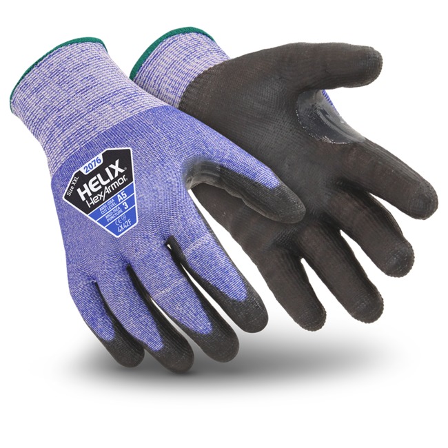 [A-2076] Helix® 13 gauge HPPE, Polyurethane Palm Coated A6