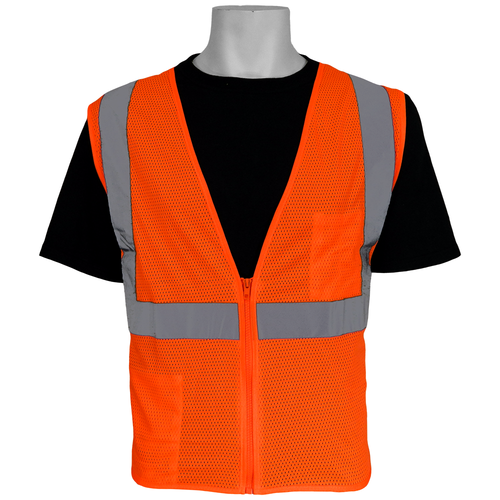 [SA-SV1210Z] Class 2 Mesh Safety Vest
