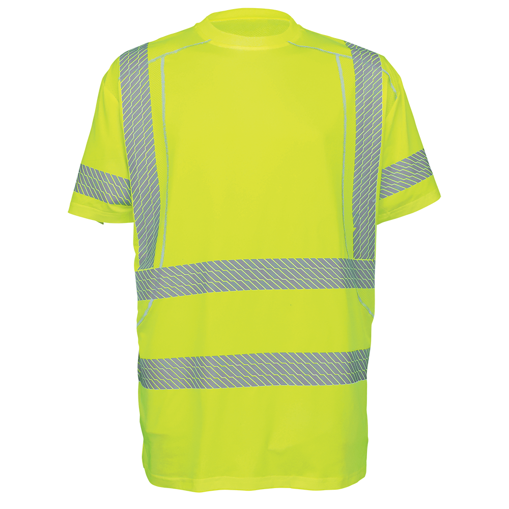 [SA-GLO-205] High-Visibility High Performance Stretch Short Sleeved Shirt