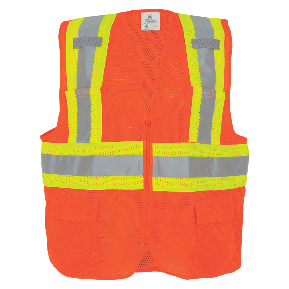 [SA-SV1212-2T] Lightweight Mesh Class 2 Surveyor Vest