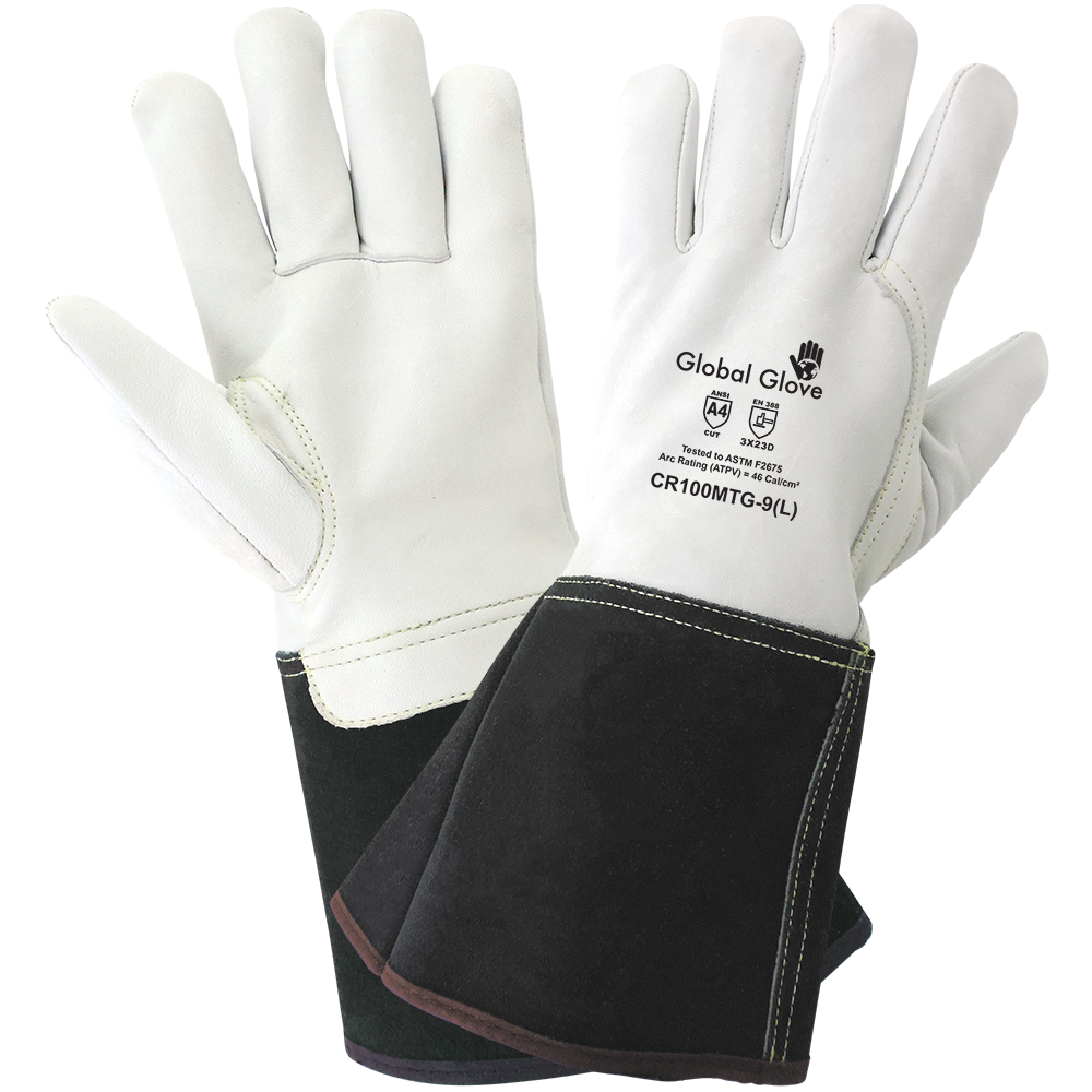 [A-CR100MTG] Cut Resistant Grain Goatskin Mig/Tig Welding Gloves