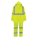 [SA-GLO-8000] 3-Piece High-Visibility Rain Suit