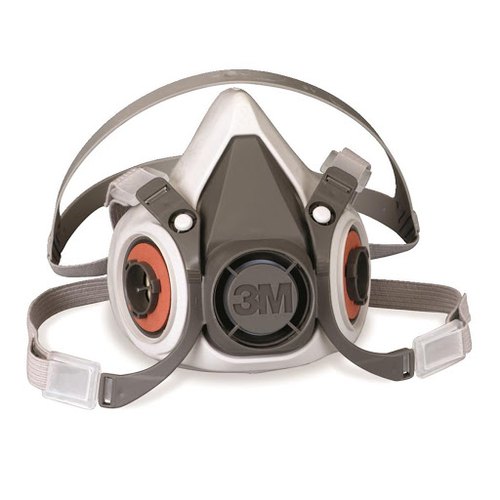 3M Half Mask Respirator, Medium
