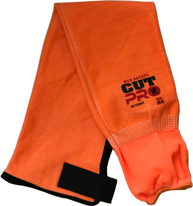 18" Hypermax ANSI A4 Cut Resistant Sleeve w/Velcro