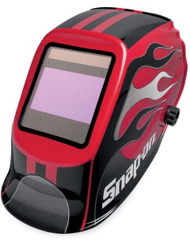 Snap On Welding Helmet with Shade Auto-Darkening Lens
