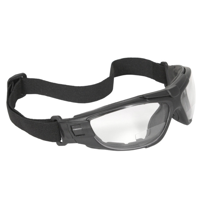 Cuatro Bi-Focal Safety Glass, Clear Lens