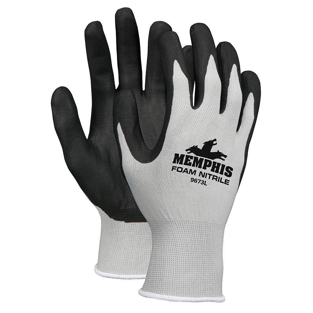 [A-9673] MCR Memphis Foam Nitrile Dipped Glove