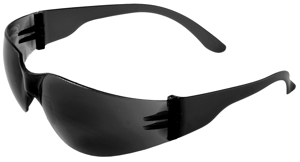 Torrent™ Smoke Lens, Frosted Black Frame Safety Glasses