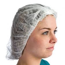 18" Hair Nets, White