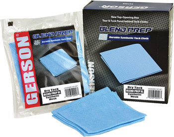 Gerson TekPrep Blue Polyester Tack Cloth, Case Qty 144 Ea