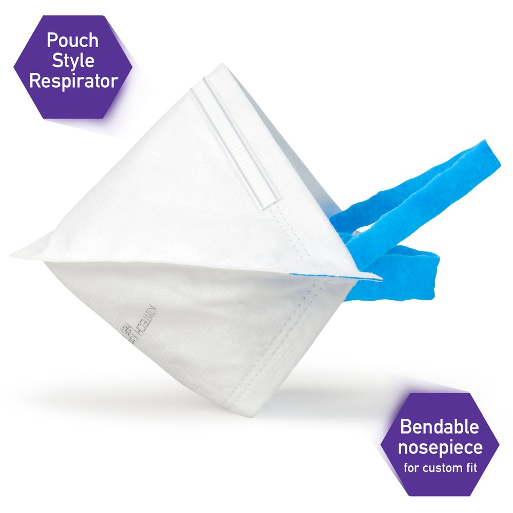 Kimberly Clark Fluidshield N95 Mask, 50/BX