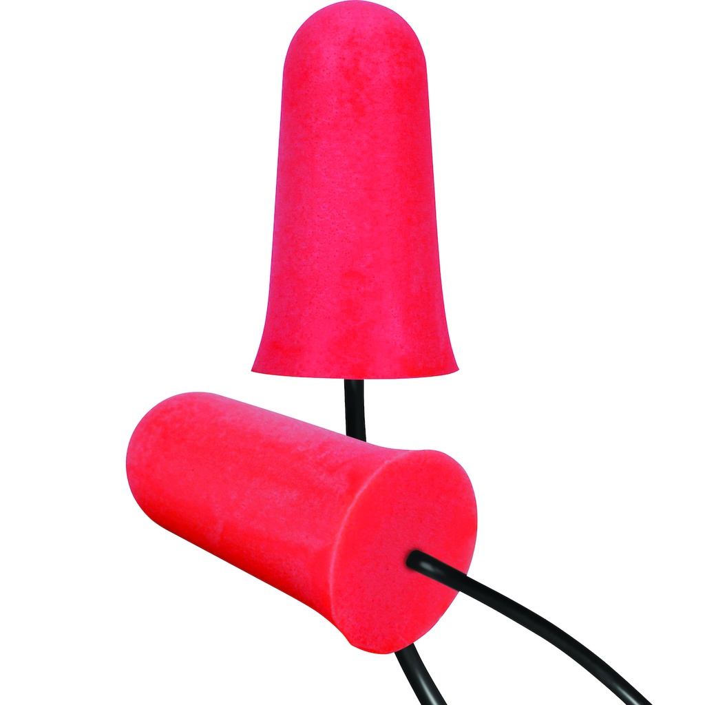 Mega Flare™ Plus Bell Shaped Disposable Foam Earplug, NRR 33, Corded (100 PR/BX)