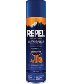 Repel Permethrin Clothing & Gear Insect Repellent, Aerosol, 6.5-Ounce