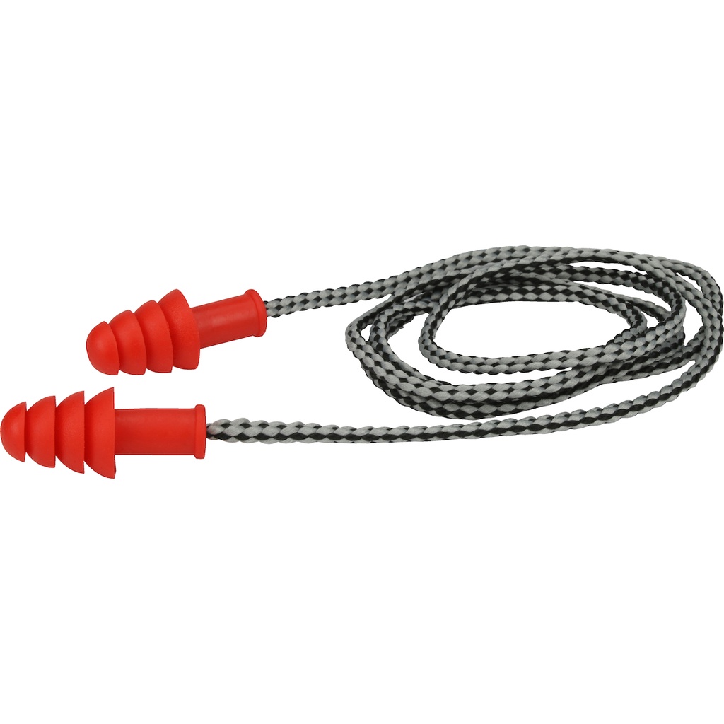 PIP® Reusable TPR Corded Ear Plugs - NRR 27