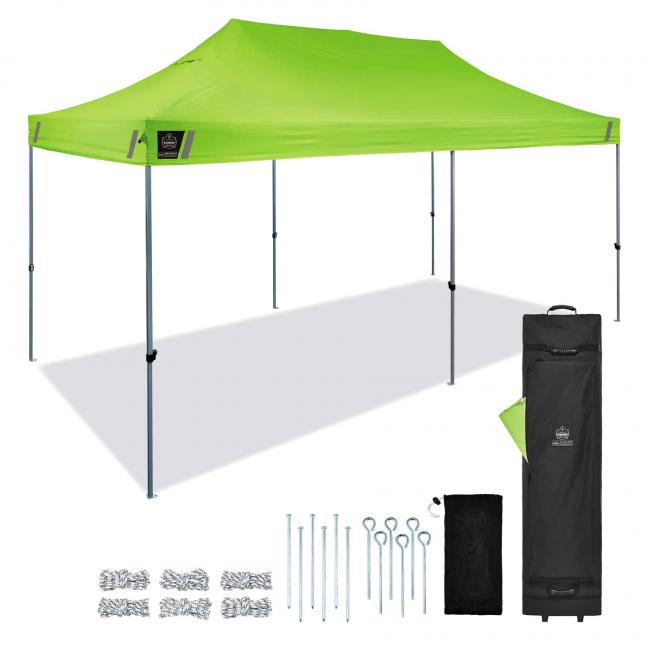 SHAX® 6015 Heavy-Duty Pop-Up Tent - 10ft x 20ft