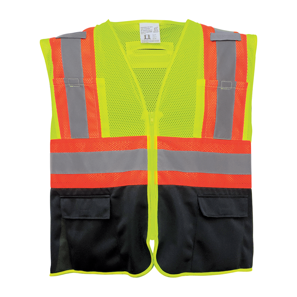[SA-GLO-0036] FrogWear® HV - High-Visibility Mesh Polyester Surveyors Safety Vest