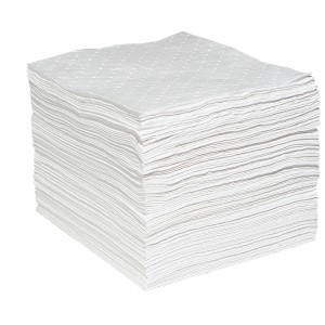 Spilltech Oil-Only Defender™ Pads, 15"x19", 100/bag, Heavy Weight