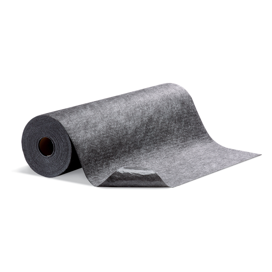 Spilltech Floor Grabber™ High Traffic Mat, 100' L x 36" W ,Units/Pkg 1, Gray