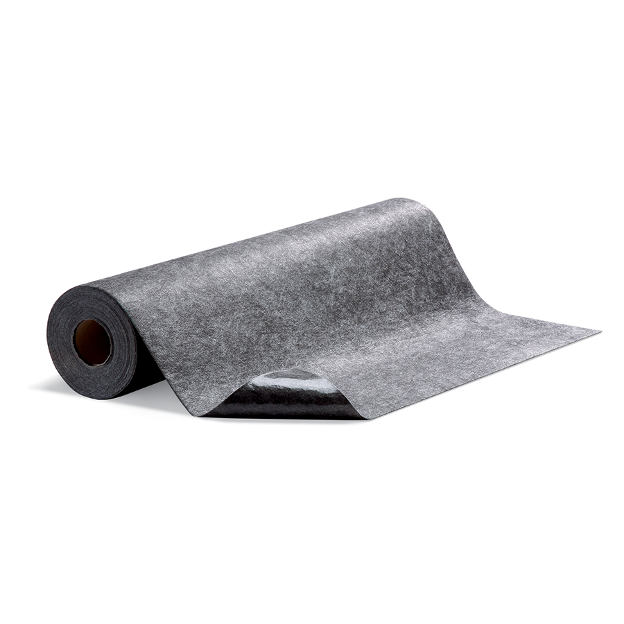 Spilltech Floor Grabber™ High Traffic Mat, 10' L x 36" W ,Units/Pkg 5, Gray