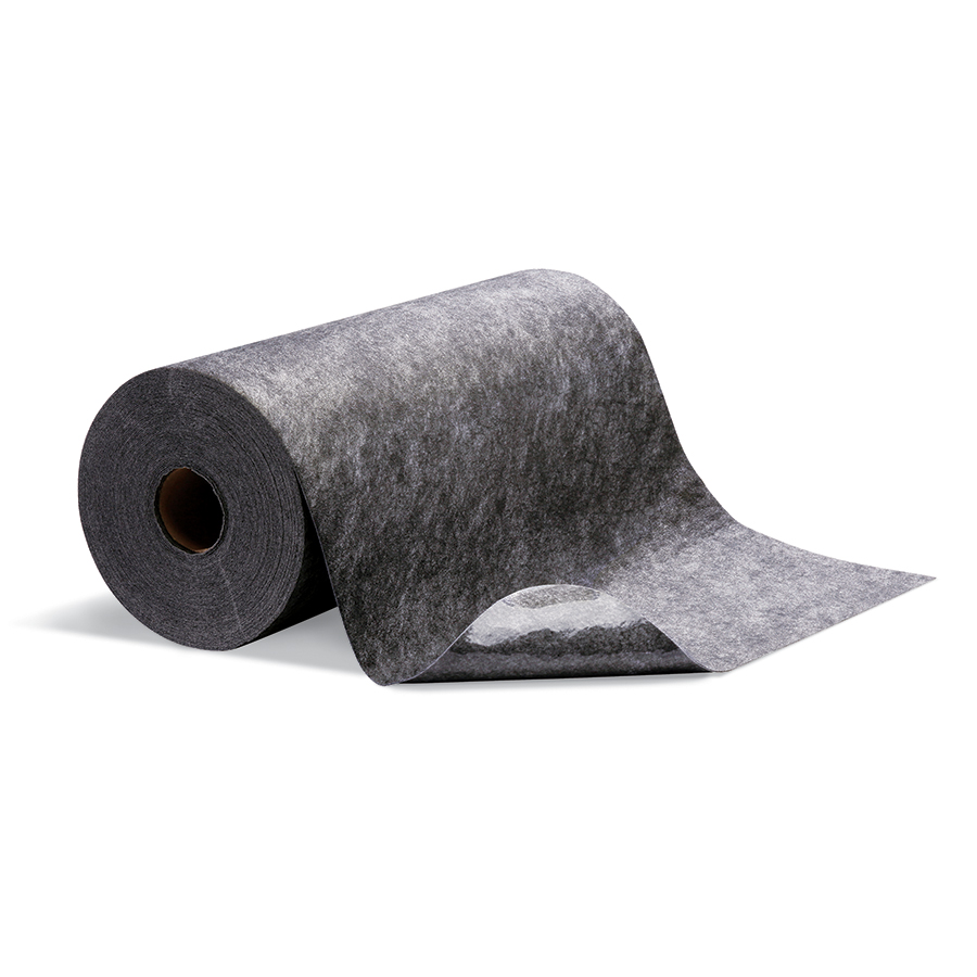 Spilltech Floor Grabber™ High Traffic Mat, 100' L x 24" W ,Units/Pkg 1, Gray