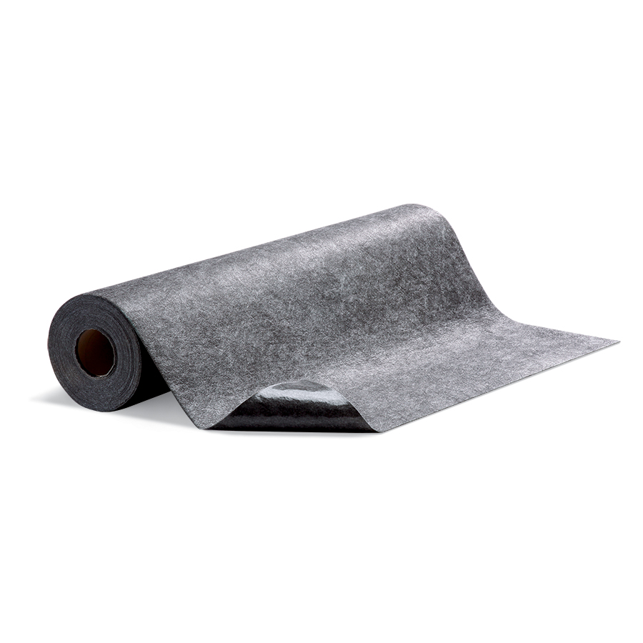 Spilltech Floor Grabber™ High Traffic Mat, 50' L x 36" W ,Units/Pkg 1, Gray