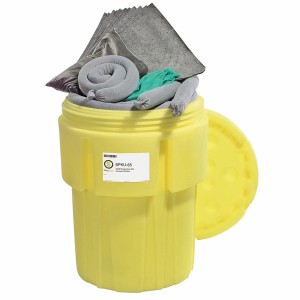 Spilltech Universal 65-Gallon OverPack Salvage Drum Spill Kit 
