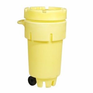 Spilltech 50-Gallon Wheeled OverPack Salvage Drum 