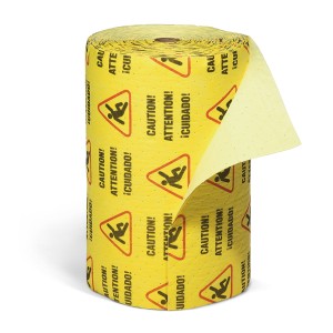Spilltech Caution Mat Split Rolls, Medium Weight