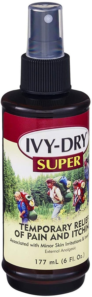 Ivy-Dry Super Itch Relief Spray - 6 oz., 3 Pack