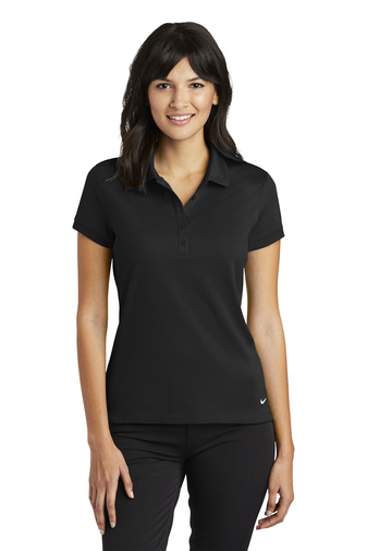 [UF-746100] Nike Ladies Dri-FIT Solid Icon Pique Modern Fit Polo