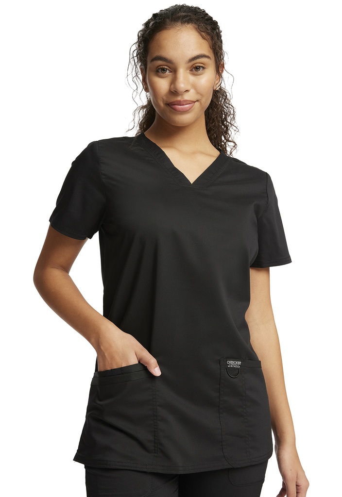 [UF-WW620] Cherokee Revolution V-Neck Top